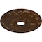 Ekena Millwork Kent Ceiling Medallion (Fits Canopies up to 5"), 18"OD x 3 1/2"ID x 1 1/4"P, Root Beer Crackle CM18KERBC - alternate 2